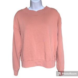Aerie Peach Pullover Sweatshirt S